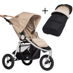 Bumbleride Indie All-Terrain Stroller + Cold Weather Footmuff Bundle