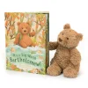 Jellycat It's A Big World Bartholomew Book + Plush Bundle