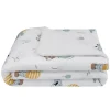 Living Textiles Jersey Sherpa Blankets