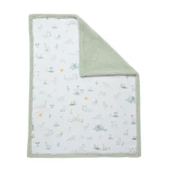 Living Textiles Jersey Sherpa Blankets