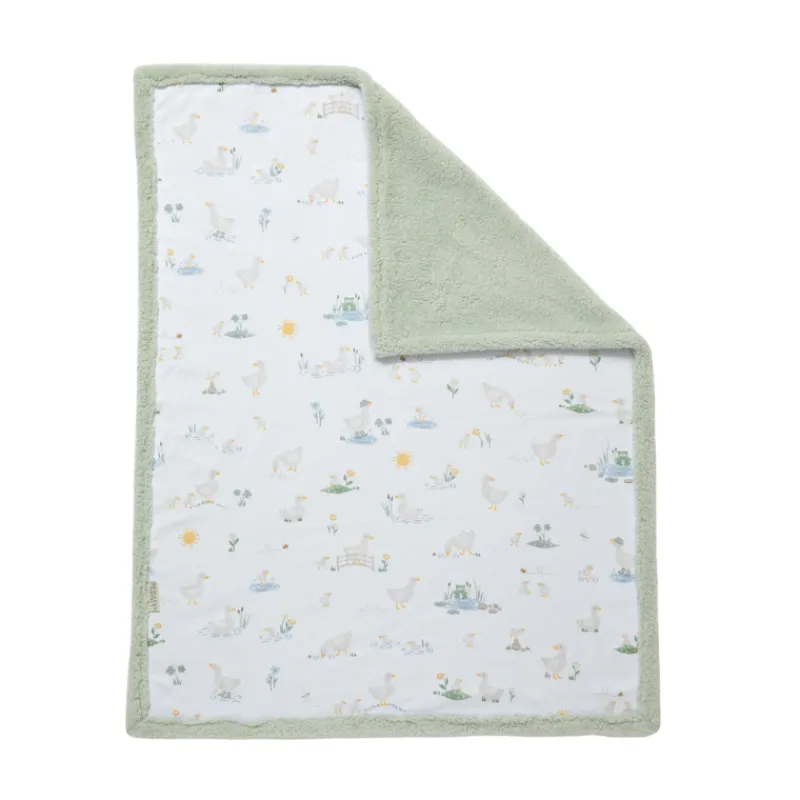 Living Textiles Jersey Sherpa Blankets