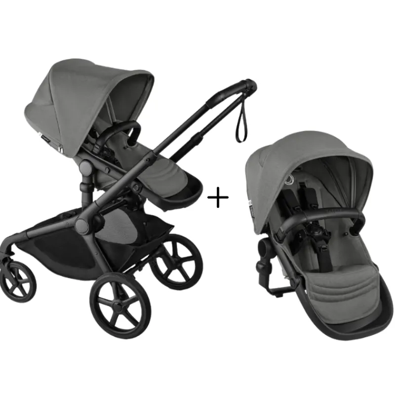 Bugaboo Kangaroo Complete + Sibling Seat Bundle