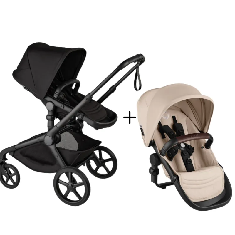Bugaboo Kangaroo Complete + Sibling Seat Bundle