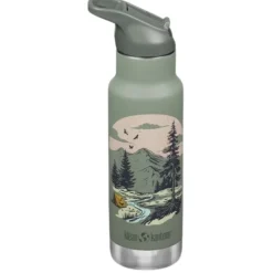 Klean Kanteen Kid Classic Water Bottle with Flip Sport Cap - 12 oz