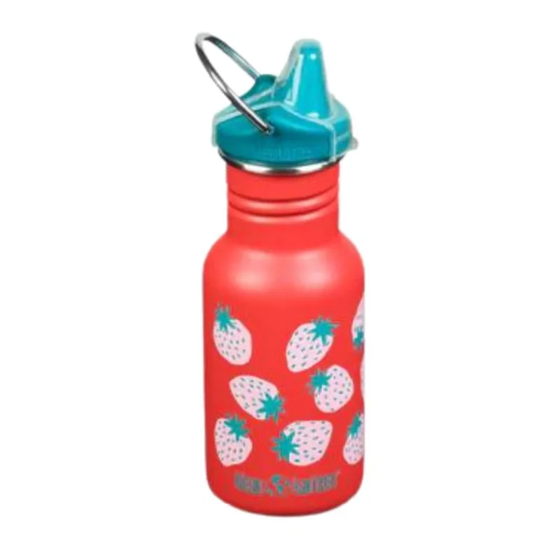 Klean Kanteen Kid Classic Water Bottle with Sippy Cap - 12 oz
