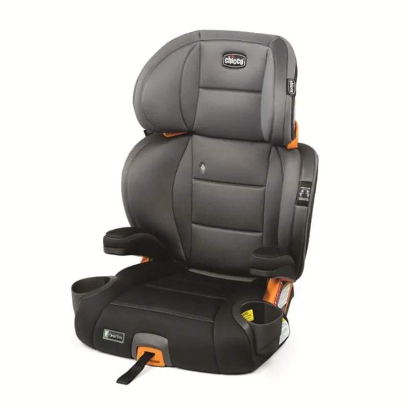 Chicco KidFit ClearTex Plus 2-in-1 Belt-Positioning Booster Car Seat