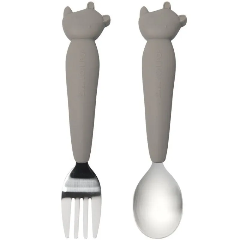 LouLou Lollipop Kid's Spoon Fork Set