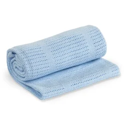 Lulujo Knit Cellular Blanket