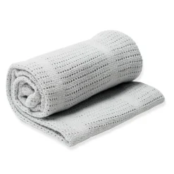 Lulujo Knit Cellular Blanket