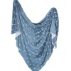 Copper Pearl Knit Swaddle Blanket