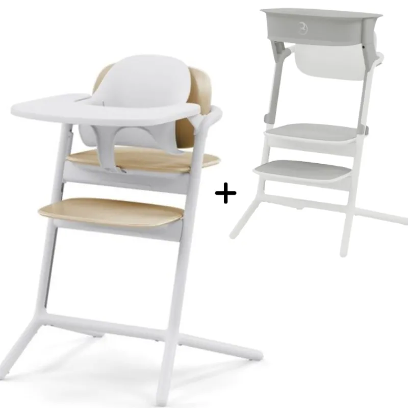 Cybex LEMO High Chair + Training Tower Set Bundle