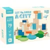 Mideer Let Us Build a City Blocks Set - 79 Pieces