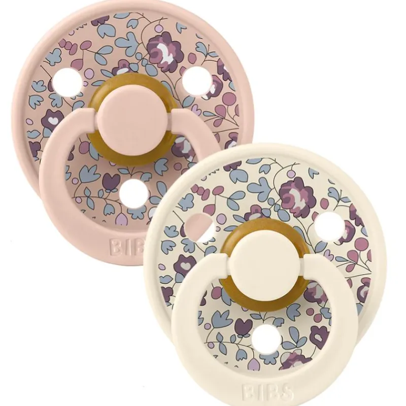 BIBS Liberty Natural Rubber Pacifiers - 2 Pack