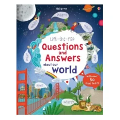 Harper Collins Canada Lift The Flap Questions & Answers Book - World