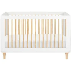 Babyletto Lolly 3-in-1 Convertible Crib with Toddler Bed Conversion Kit