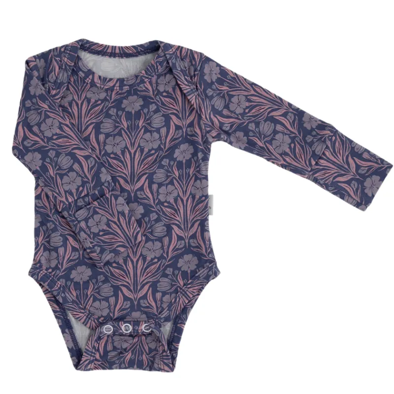 Pip + Phee Long Sleeve Bamboo Bodysuit - Prints