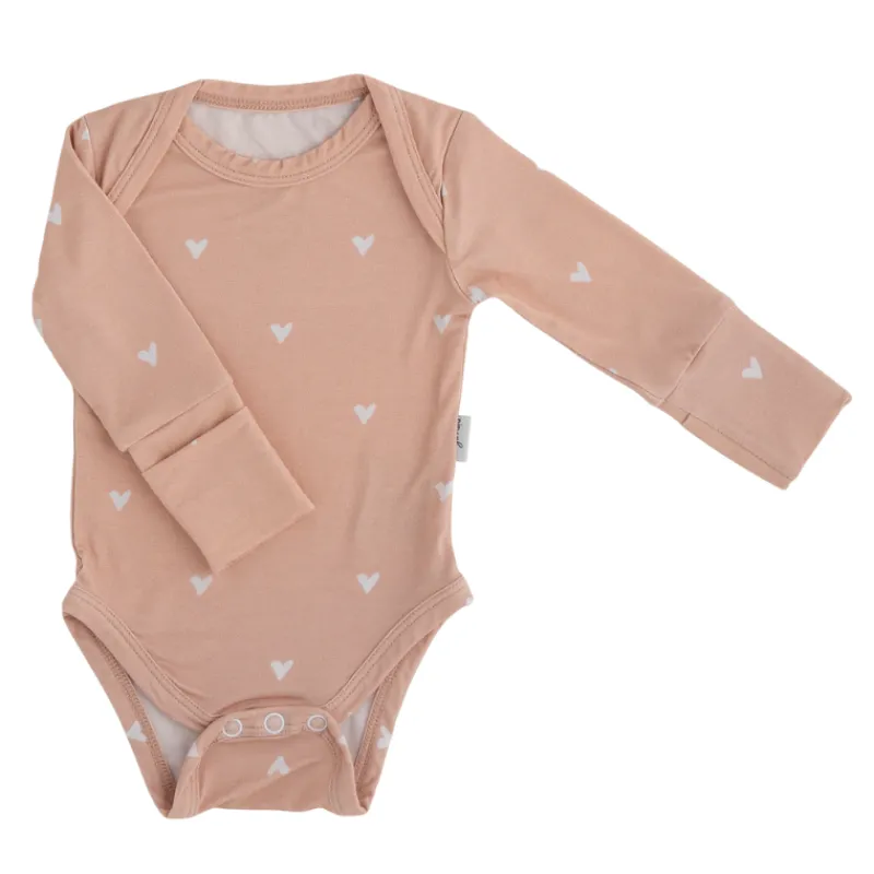 Pip + Phee Long Sleeve Bamboo Bodysuit - Prints