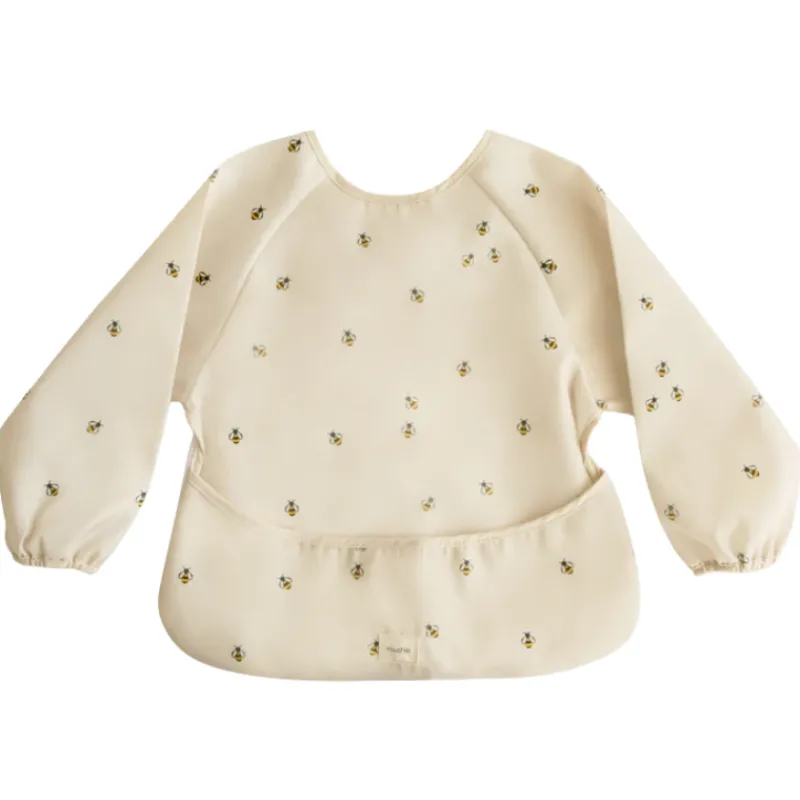 Mushie Long Sleeve Bib