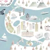 LouLou Lollipop Luxe Muslin Quilt - World Cities