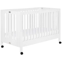 Babyletto Maki Portable Folding Crib with Toddler Bed Conversion Kit