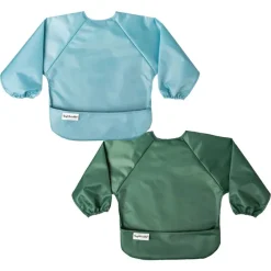 Tiny Twinkle Mess-proof Full Sleeve Bibs - 2 Pack