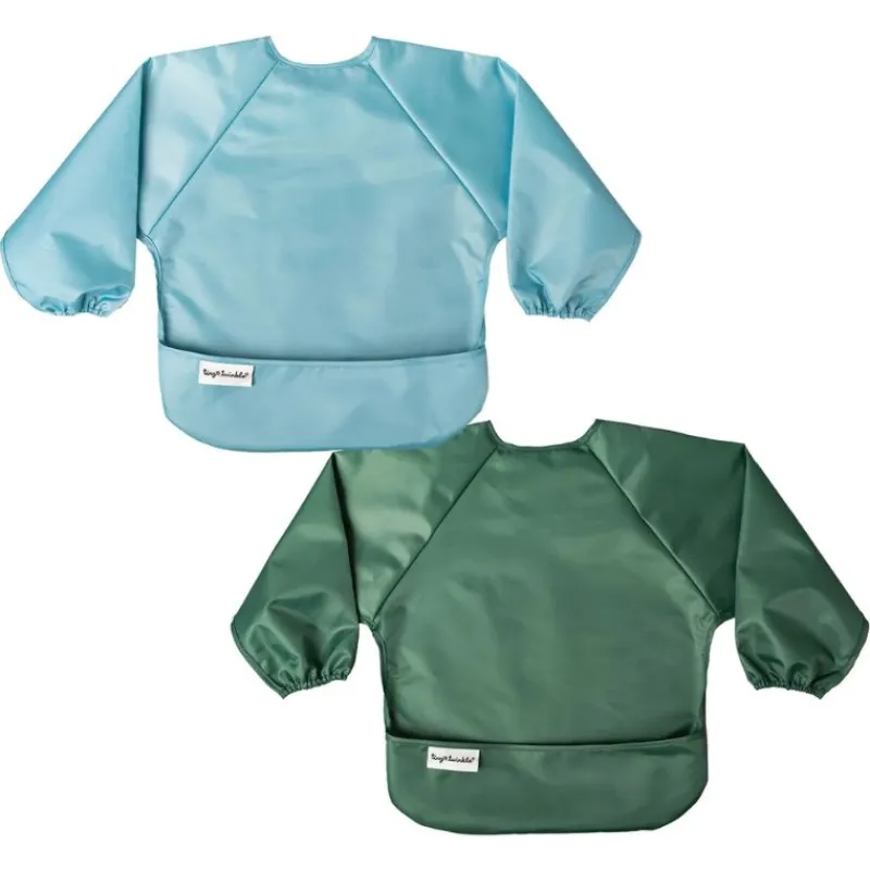 Tiny Twinkle Mess-proof Full Sleeve Bibs - 2 Pack