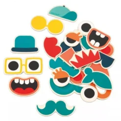 Janod Mix And Match Magnets - 24 Piece