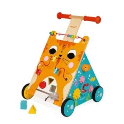 Janod Multi-Activities Cat Baby Walker