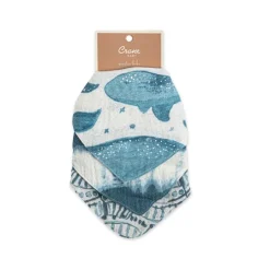 Crane Muslin Bib Set - 3 Pack