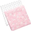 Stephen Joseph Muslin Blanket - Set of 2