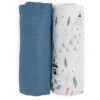 Little Unicorn Muslin Deluxe Swaddle - 2 Pack