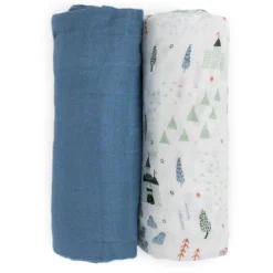 Little Unicorn Muslin Deluxe Swaddle - 2 Pack