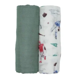 Little Unicorn Muslin Deluxe Swaddle - 2 Pack