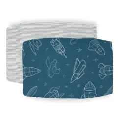 Little Unicorn Muslin Pillowcases - 2 Pack
