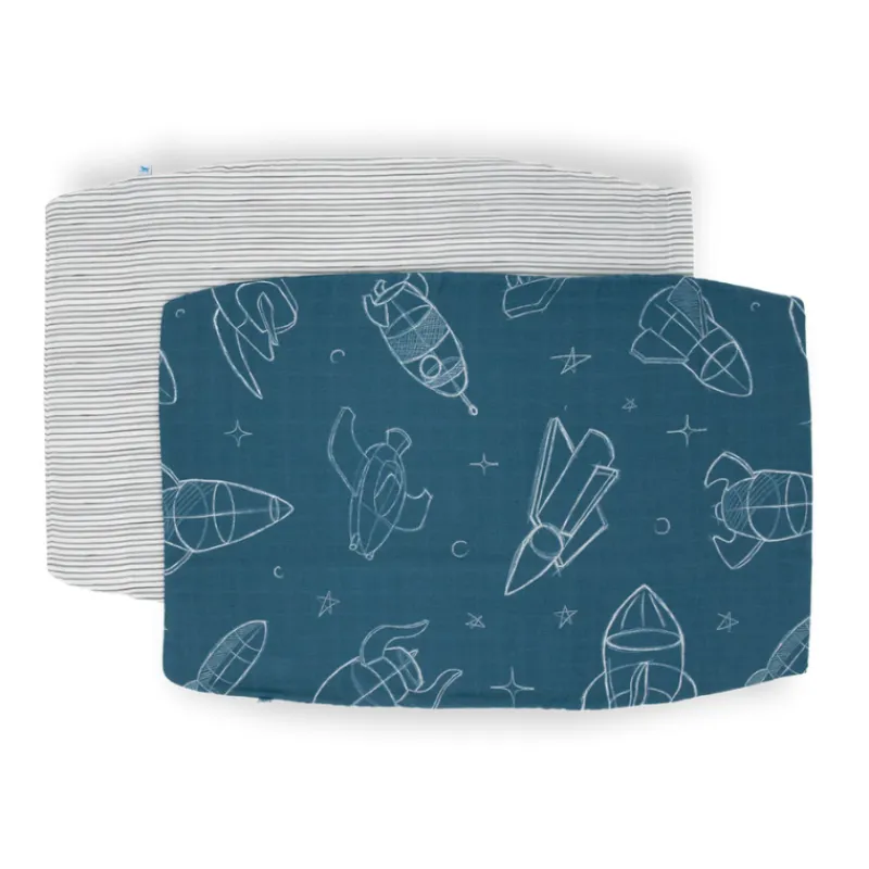 Little Unicorn Muslin Pillowcases - 2 Pack