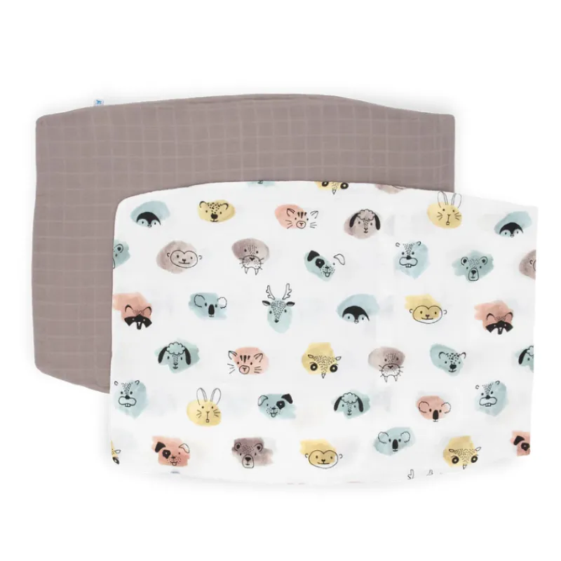 Little Unicorn Muslin Pillowcases - 2 Pack