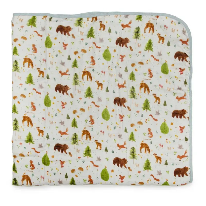 LouLou Lollipop Muslin Quilt Blanket