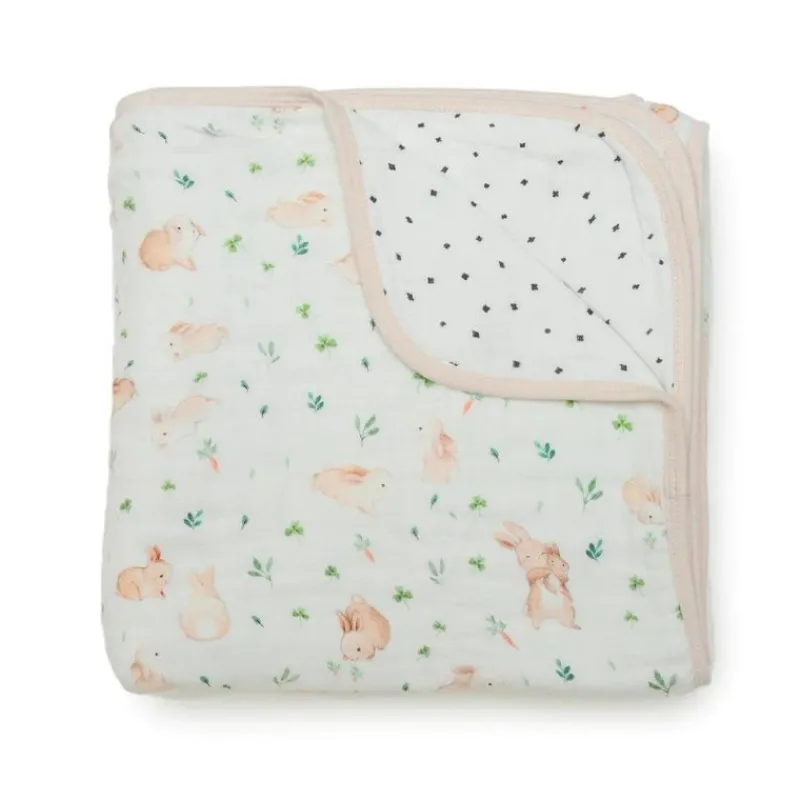 LouLou Lollipop Muslin Quilt Blanket