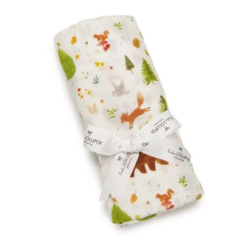 LouLou Lollipop Muslin Swaddle