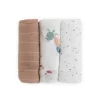 Little Unicorn Muslin Swaddle - 3 Pack