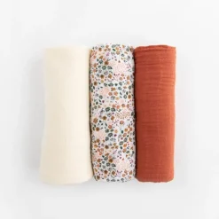 Little Unicorn Muslin Swaddle - 3 Pack