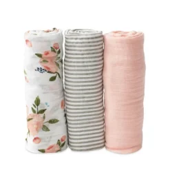 Little Unicorn Muslin Swaddle - 3 Pack