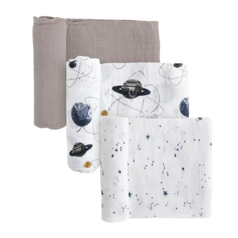 Little Unicorn Muslin Swaddle - 3 Pack