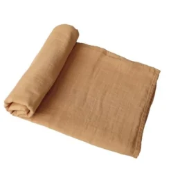 Mushie Muslin Swaddle Blanket