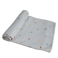Mushie Muslin Swaddle Blanket