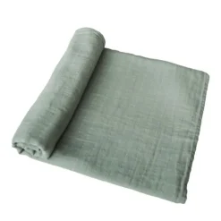 Mushie Muslin Swaddle Blanket