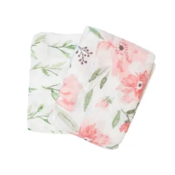 Crane Muslin Swaddle Blankets - 2 Pack