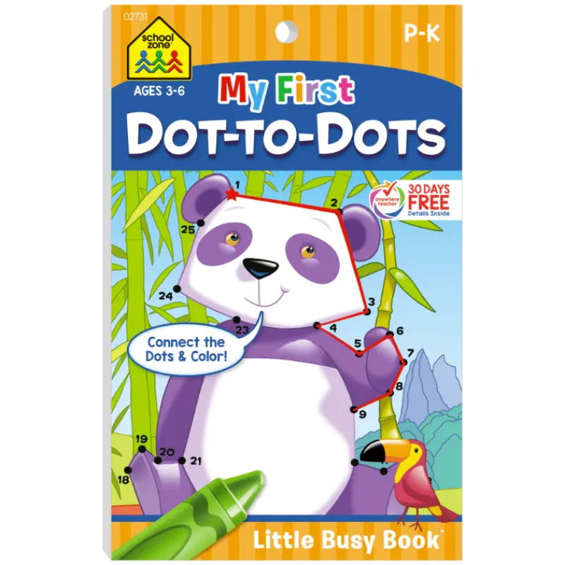 School Zone My First Dot-to-Dots Workbook