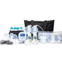 Ameda Mya Joy PLUS Rechargeable and Portable Double Breast Pump with Deluxe Tote