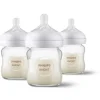 Philips Avent Natural Glass Bottle 4oz - 3 pack